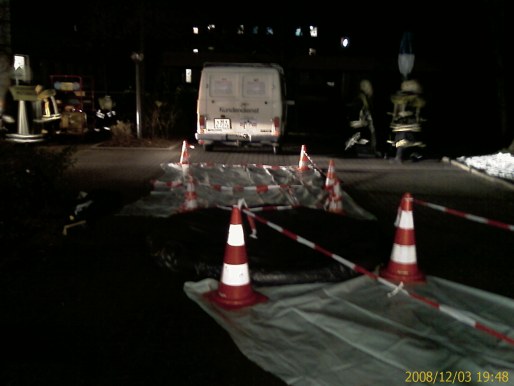 Einsatzübung Gefährliche Soffe und Gefahrgut am 3. Dezember 2008 – Bild 07