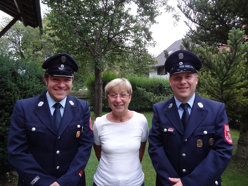 Jubilarin bei der Feuerwehr im August – Bild 01