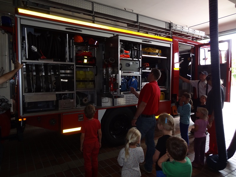 Kindergeburtstag bei der Feuerwehr – Bild 04