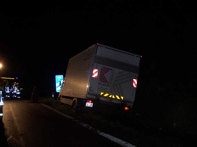 LKW-Unfall A99 am 6. Juni 2006 – Bild 02