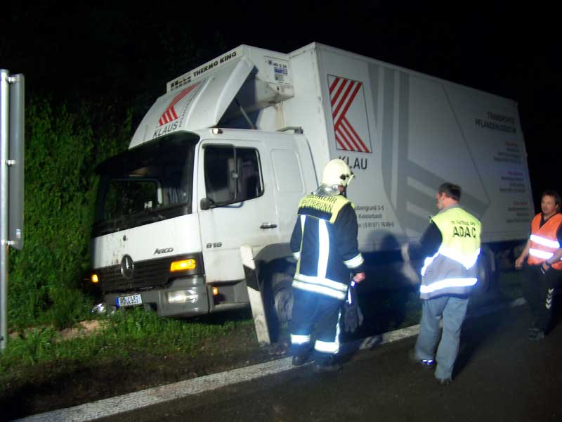 LKW-Unfall A99 am 6. Juni 2006 – Bild 03